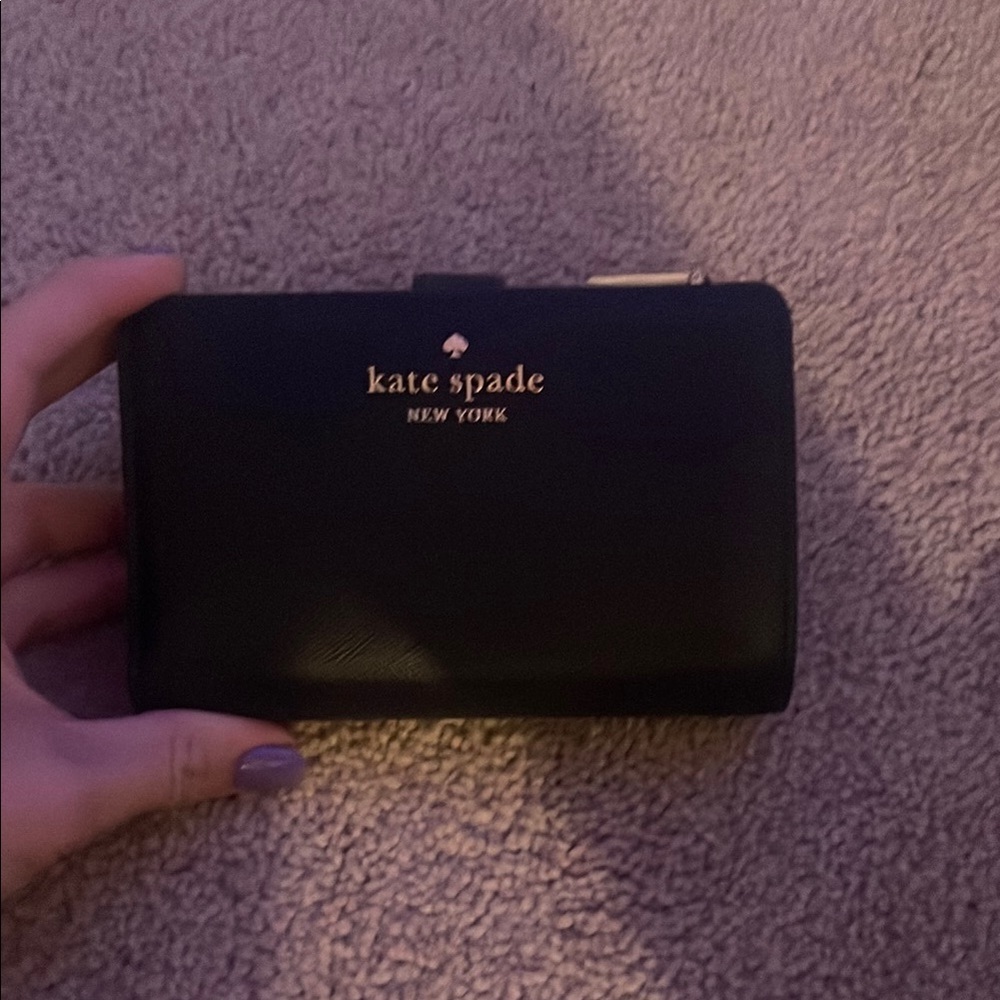 Kate Spade Black Leather Wallet